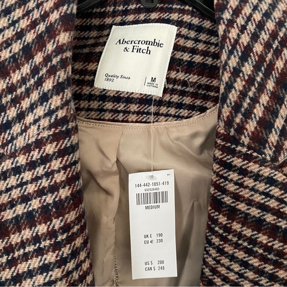 Abercrombie Heavyweight Wool-Blend Blazer Coat - Picture 5 of 6